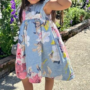 Gap Flutter floral Dress